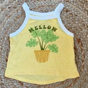 Tiny Whales Mellow Yellow Tank